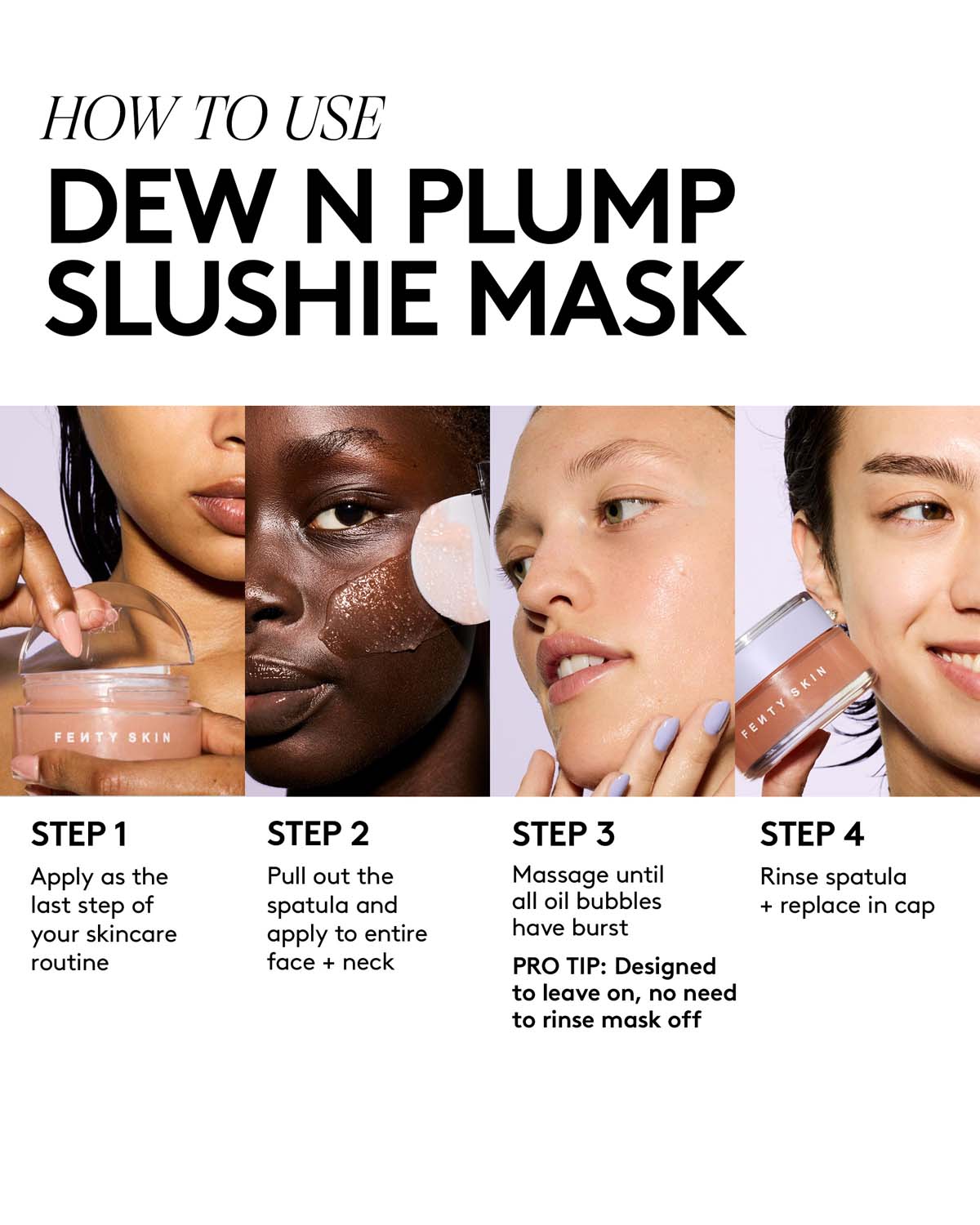 Dew N Plump Intense Hydration Slushie Overnight Face Mask
