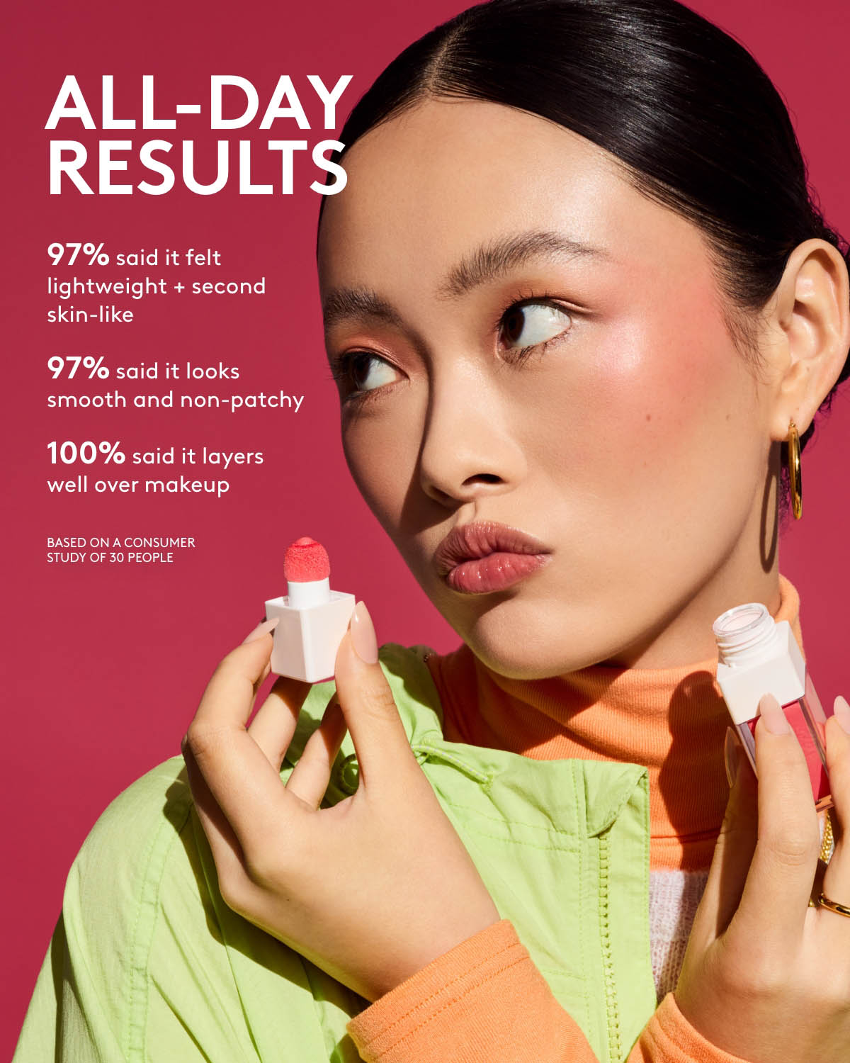 Shake 'N Play Buildable Liquid Blush — Quit Wine'in
