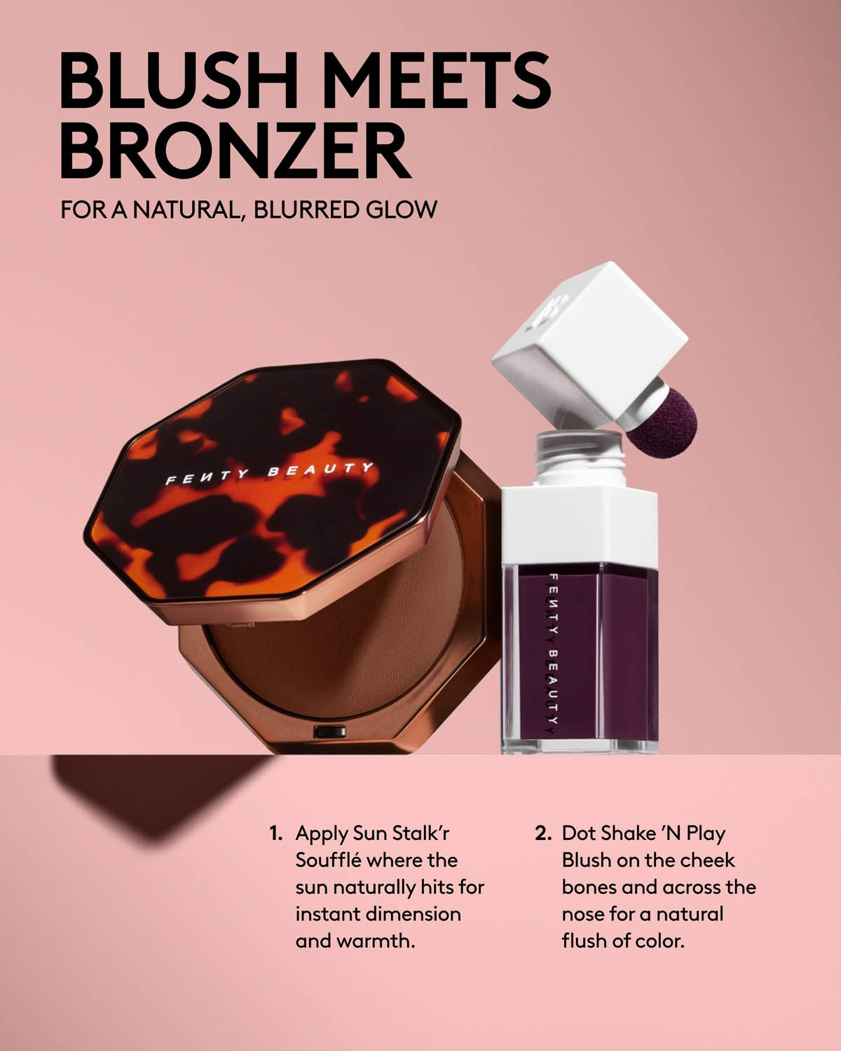 Sun Stalk'r Soufflé Pressed Mousse Cream Bronzer — Maple Glaze