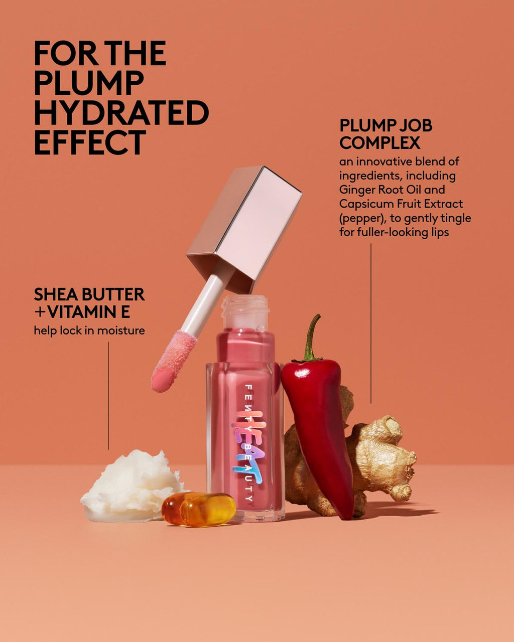 Gloss Bomb Heat Universal Lip Luminizer + Plumper — Candy Lava