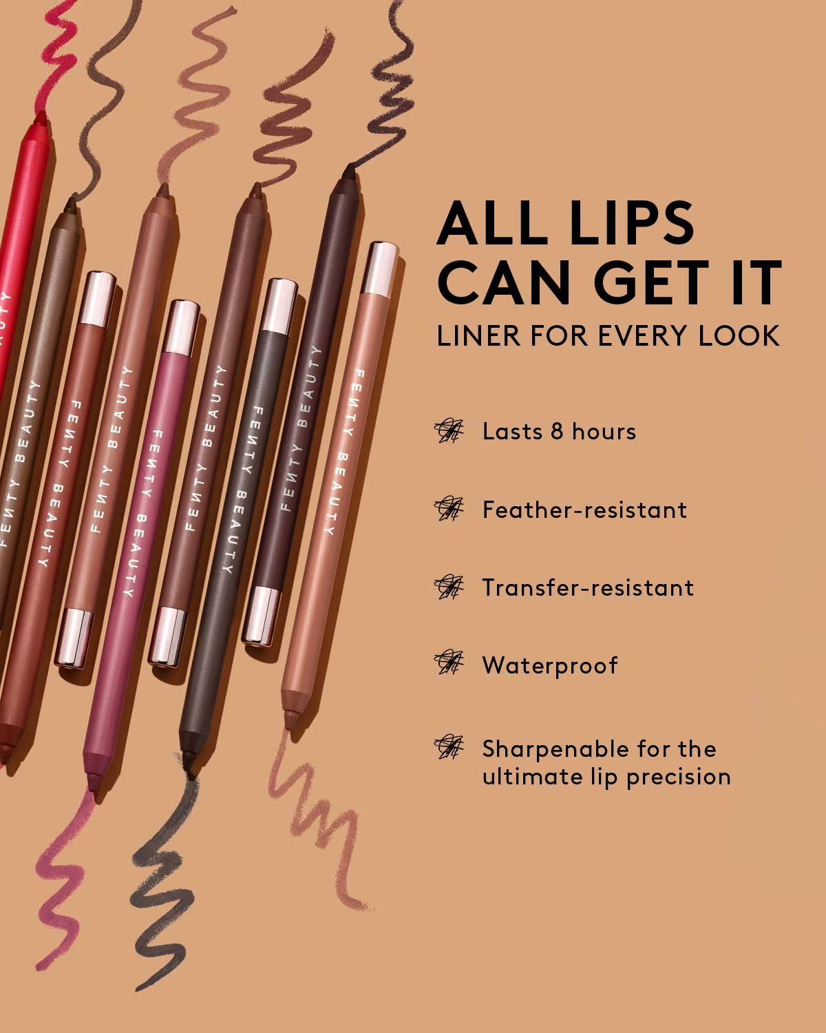 Trace'd Out Longwear Waterproof Pencil Lip Liner — Bubble-tini