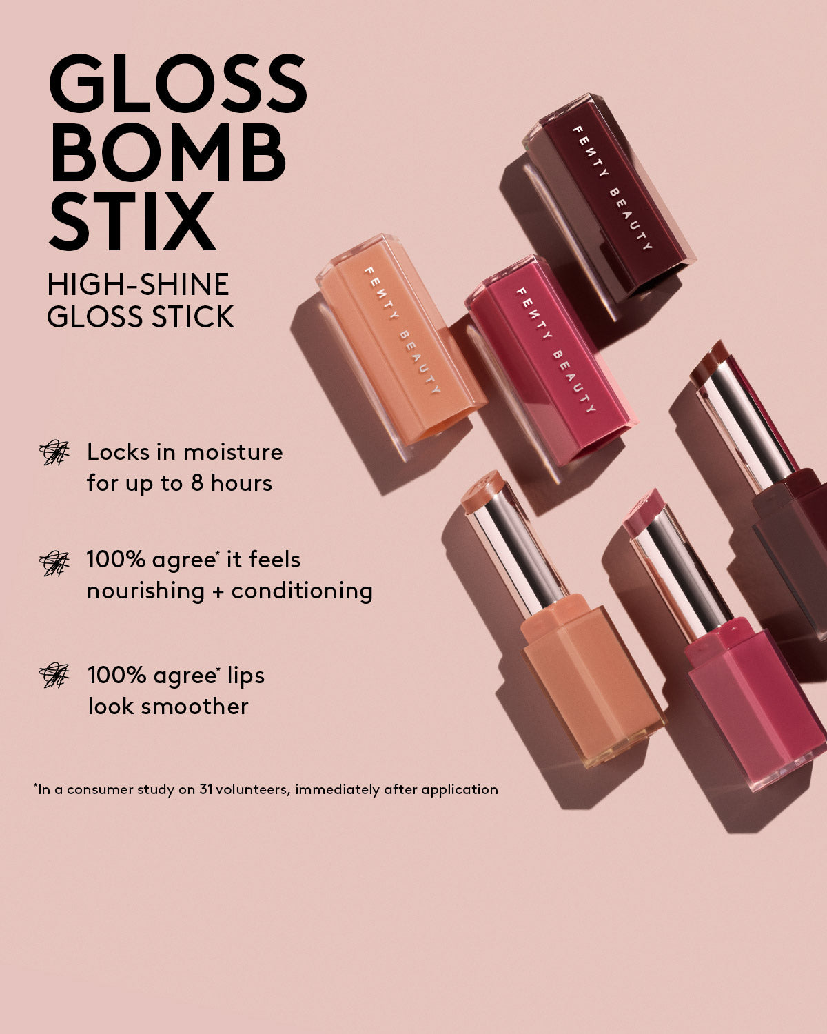 Gloss Bomb Stix High-Shine Gloss Stick — Birthday Suit