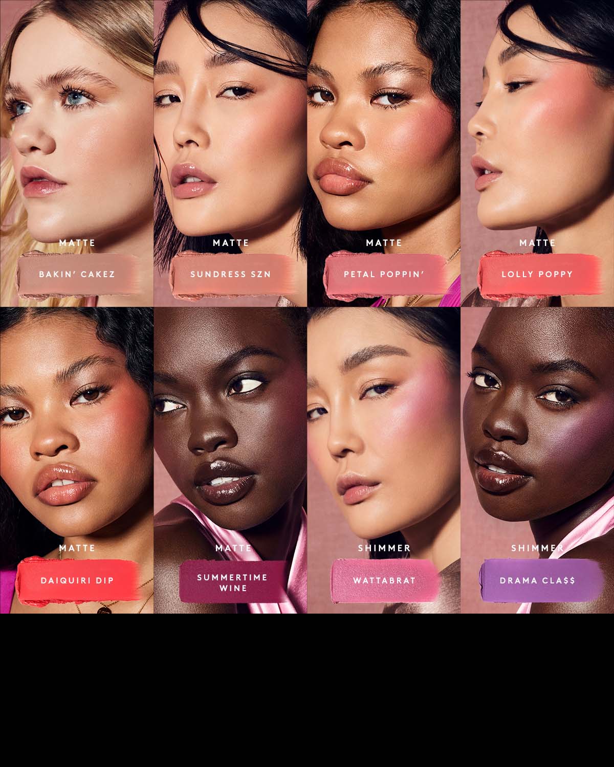 Fenty Cheeks Suede Powder Blush — Petal Poppin'