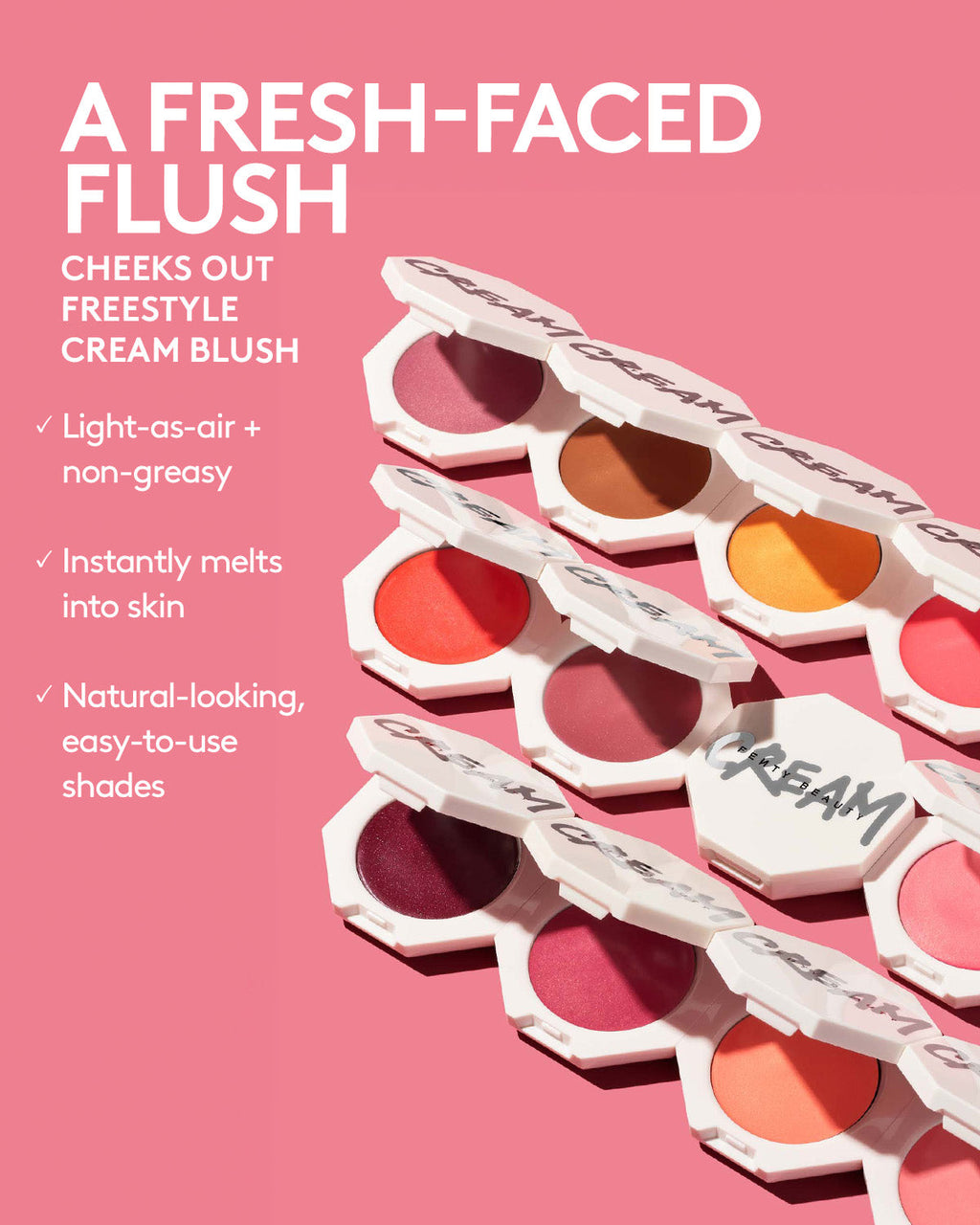 Cheeks Out Freestyle Cream Blush — Drama Cla$$