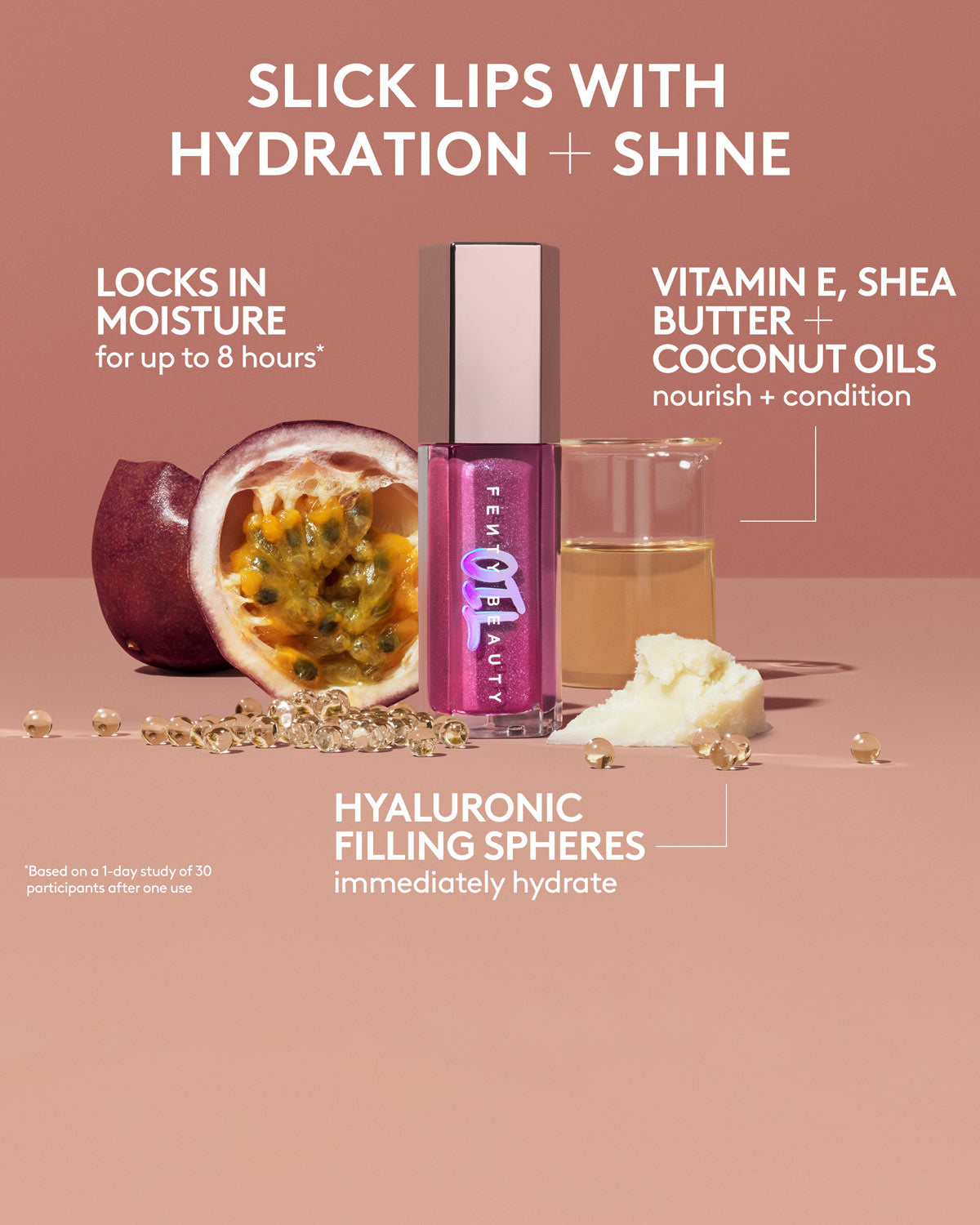 The Hi-Shine Hunniez Micro Hair Oil + Full Size Lip Oil