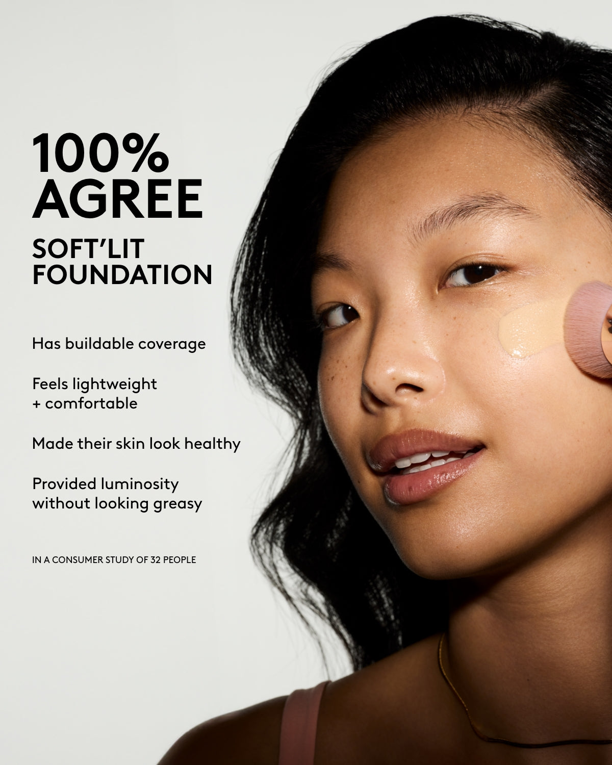 Soft'lit Naturally Luminous Longwear Foundation — 345