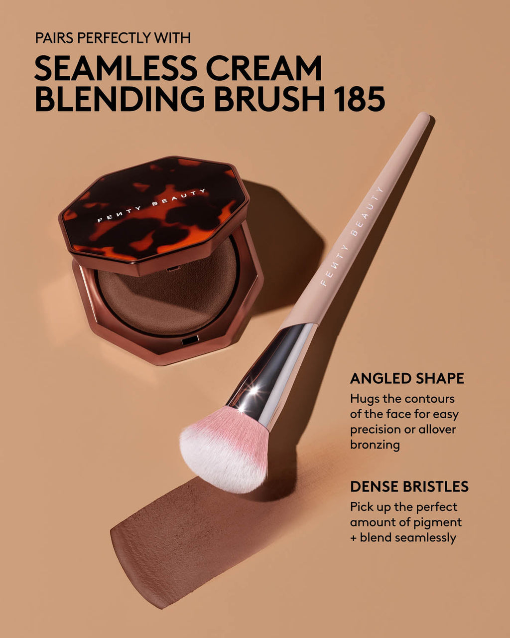 Sun Stalk'r Soufflé Pressed Mousse Cream Bronzer — Hot Fudge