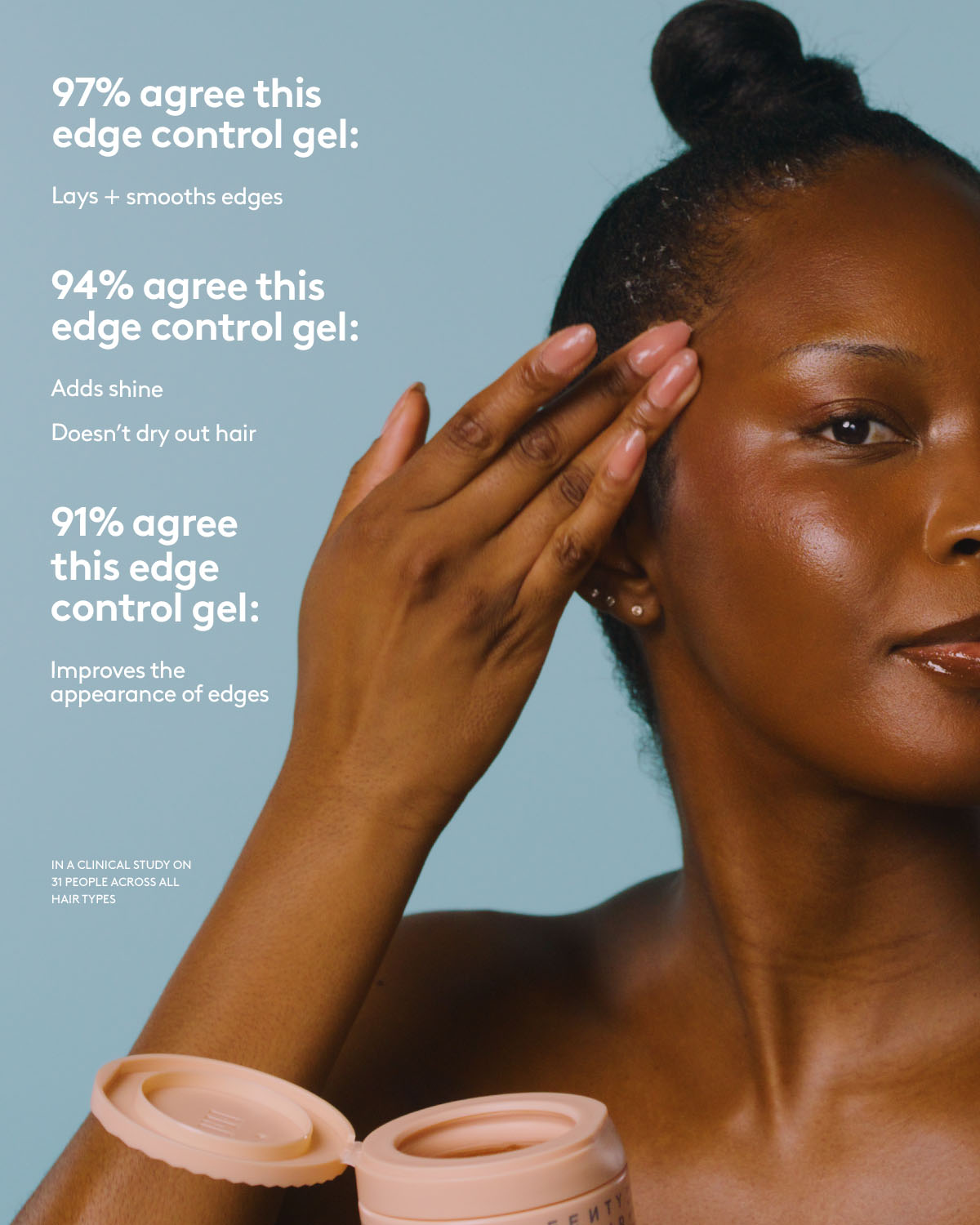 The Controlling Type Hair-Thickening Edge Control Gel
