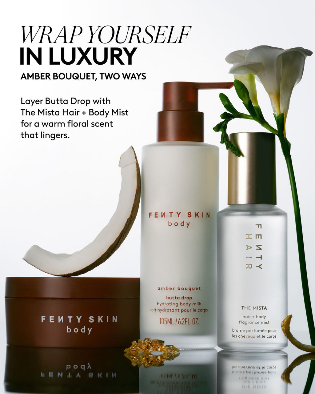 Butta Drop Whipped Oil Body Cream with Tropical Oils + Shea Butter — Amber Bouquet