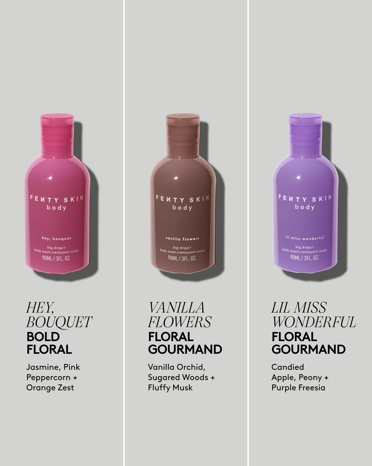 Lil Dripp'rz Mini Body Wash Trio