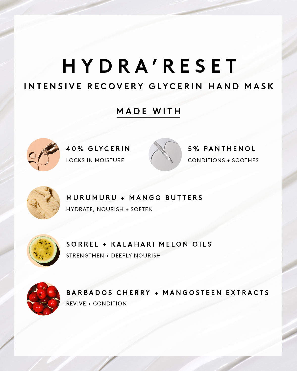Hydra'Reset Intensive Recovery Glycerin Hand Mask