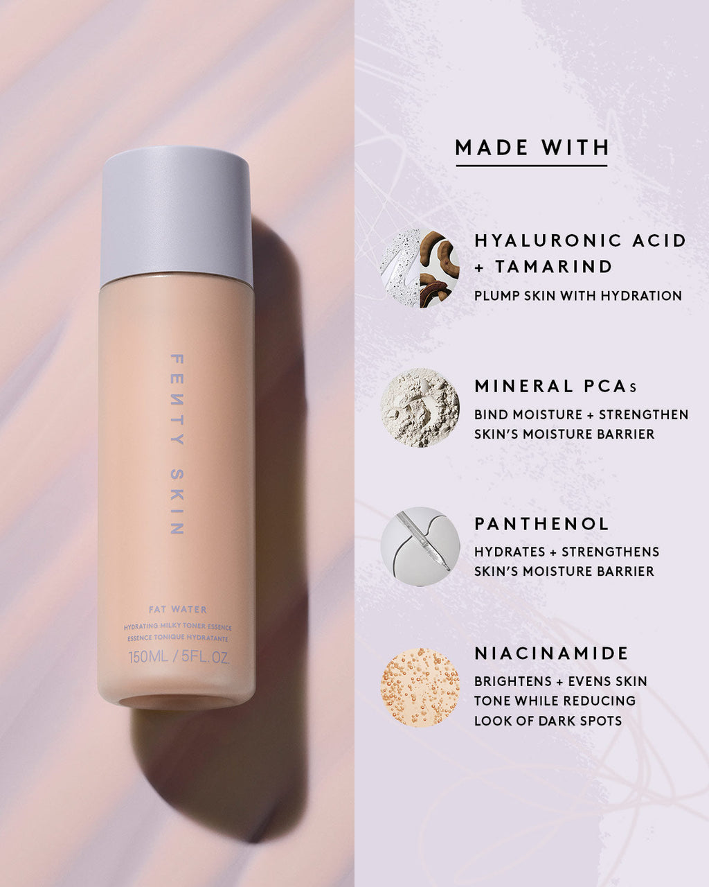 Big On Hydration: Milky Toner. Face Mask + Lip Mask Trio