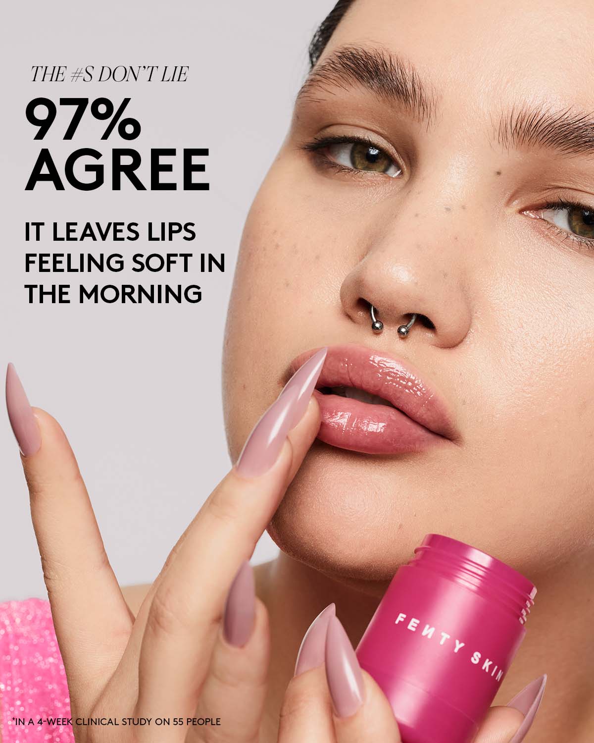 Pink Links Lip Care + Cheek Trip Set