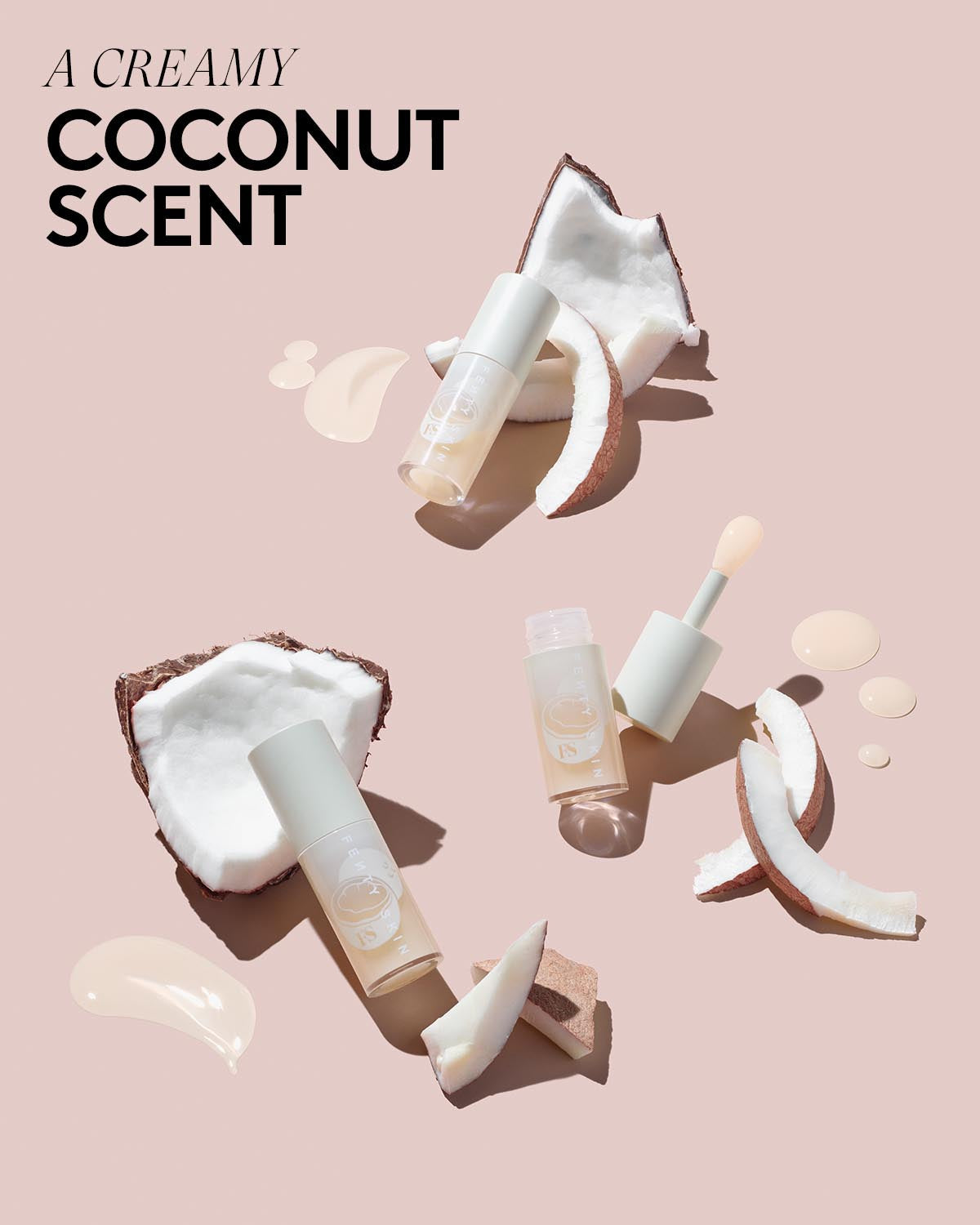Fenty Treatz Hydrating + Strengthening Lip Oil — Coconut