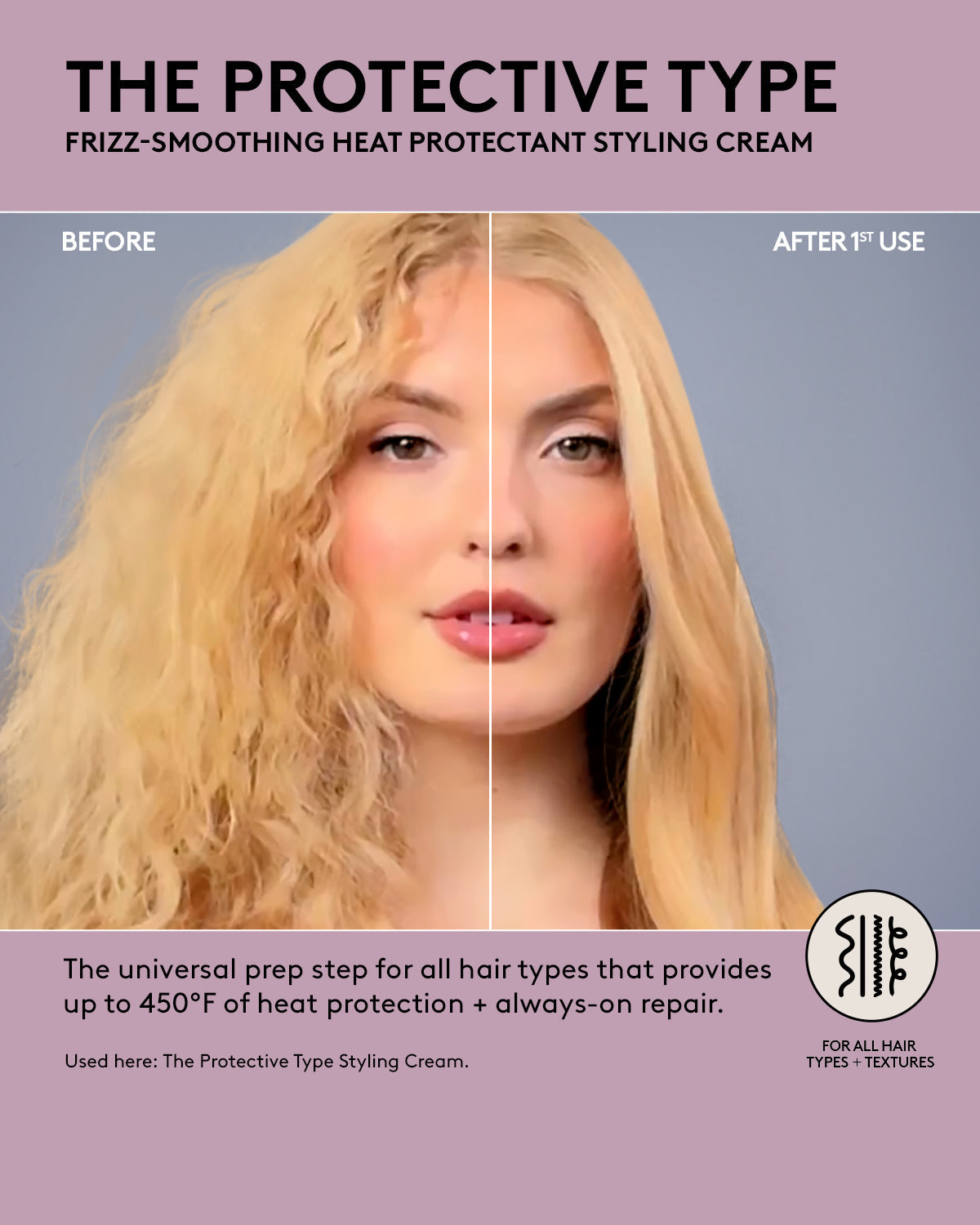 Heat Stylers Bundle: The Protective Type Heat Protectant Styling Cream + The Flashy One Hair Treatment Oil